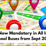 GPS Now Mandatory in All Indian School Buses from Sept 2025