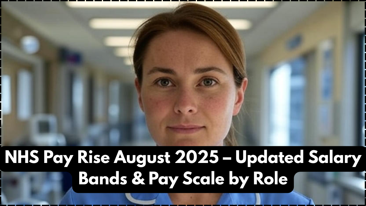 NHS Pay Rise August 2025 – Updated Salary Bands & Pay Scale by Role