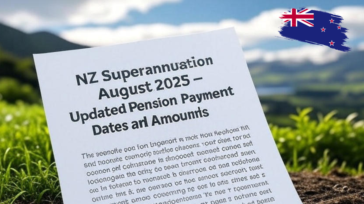 NZ Superannuation August 2025 – Updated Pension Payment Dates and Amounts
