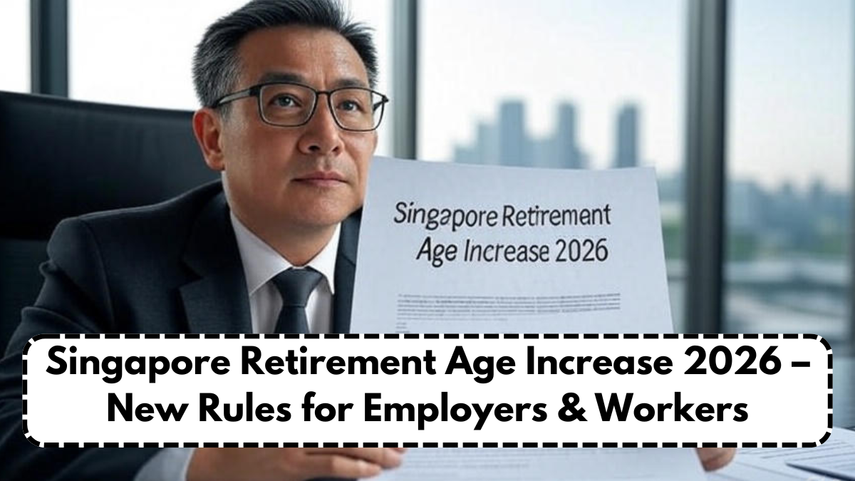Singapore Retirement Age Increase 2026 – New Rules for Employers & Workers