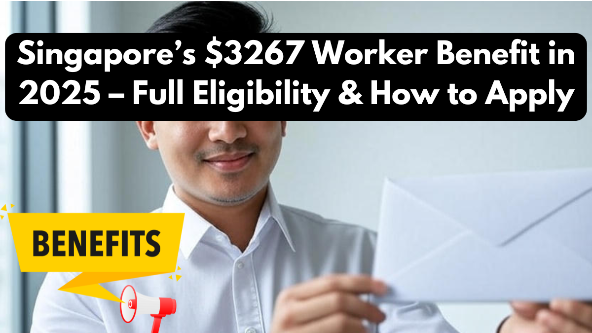 Singapore’s $3267 Worker Benefit in 2025 – Full Eligibility & How to Apply