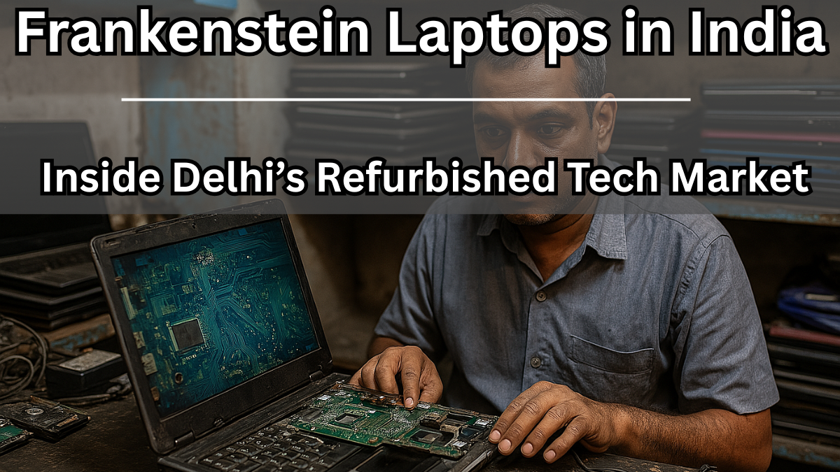 Frankenstein Laptops in India – Inside Delhi’s Refurbished Tech Market