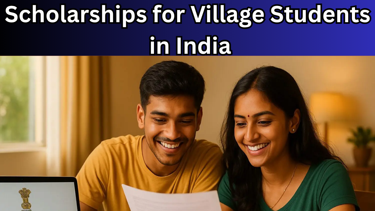 Scholarships for Village Students in India – Eligibility & Application 2025