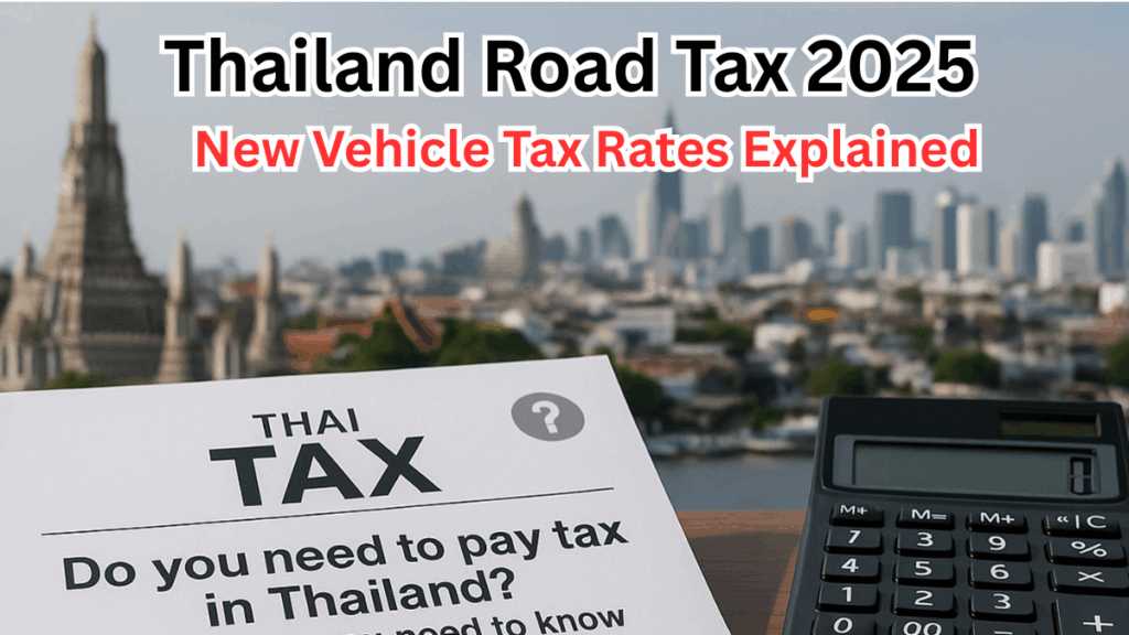 Thailand Road Tax 2025 – New Vehicle Tax Rates Explained