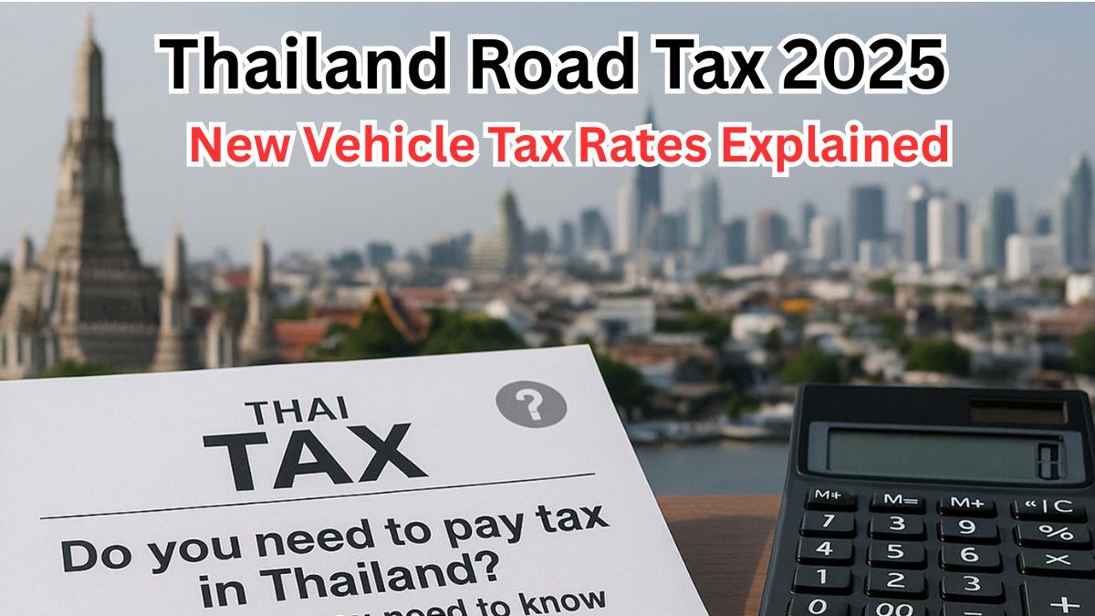 Thailand Road Tax 2025 – New Vehicle Tax Rates Explained