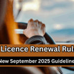 Driving Licence Renewal Rules India – New September 2025 Guidelines